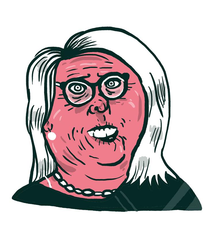 Mormor ved alt. Også om kærlighedsrelationer. Foto: Philip Ytournel/POLITIKEN
