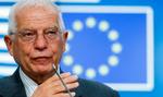 EU's udenrigschef, Josep Borrell, opdagede pludselig under et videmøde med unionens forsvarsministre fredag, at en hollandsk journalist var med på skærmen Foto: Olivier Hoslet/Ritzau Scanpix