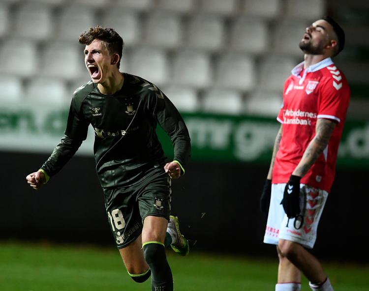 Jesper Lindstrøm er blevet en bærende kraft i Brøndby og er tillige blevet landsholdsspiller.  Foto: Lars Poulsen