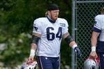 Hjalte Froholdt er atter på kontrakt i NFL. Foto: Steven Senne/Ritzau Scanpix