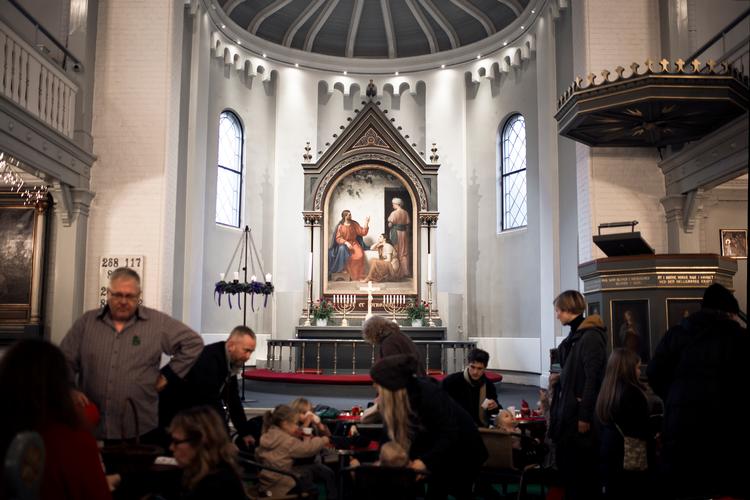 Stefanskirken inviterer til Best of Bach fredag.  Foto: Henriette Dæhli/POLFOTO