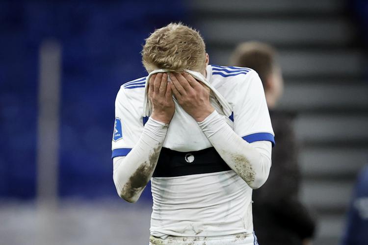  FCK og midterforsvarer Victor Nelsson spillede skidt mod Randers i weekenden. Krisen går igen udenfor banen.  Foto: Jens Dresling/POLFOTO