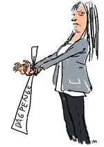 Foto: Mette Dreyer/Politiken-Tegning