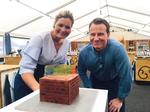 Dommerparret Markus Grigo og Katrine Foged Thomsen kan ikke i sig selv trække læsset som fascinationsobjekter i 'Den store bagedyst'. Foto: DR