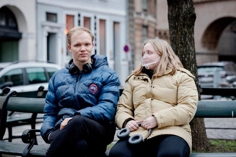 Julie Thomsen tror også, at mange glemmer at vaske stofmundbind Foto: Valdemar Ren