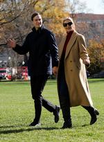 Jared Kushner er gift med præsident Donald Trumps datter Ivanka Trump og indtager en nøglerolle i USA's forsøg på at skabe fred i Mellemøsten. Foto: Yuri Gripas/Ritzau Scanpix