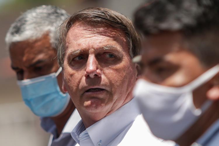 Præsident Jair Bolsonaro kaldes af mange for Brasiliens svar på Donald Trump. Foto: Andre Coelho/Ritzau Scanpix