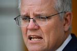     »Den kinesiske regering bør skamme sig over dette indlæg. Det gør dem små i verdens øjne, siger Australiens premierminister, Scott Morrison. Foto: Stringer/Ritzau Scanpix