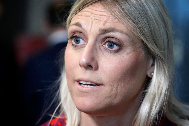 Forsvarsminister Trine Bramsen kritiserer DR for ulødig journalistik. Foto: Jens Dresling/POLFOTO