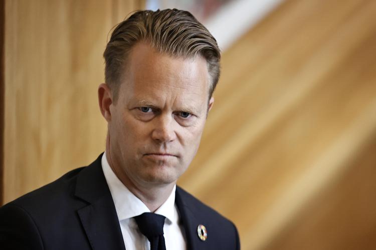 Udenrigsminister Jeppe Kofod (S) er ikke inndstillet på at tage en åben diskussion om Danmarks politik over for Kina med den kendte demokratiforkæmper Ted Hui.   Foto: Jens Dresling/POLFOTO