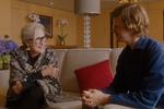 Meryl Streep spiller en prisvindende forfatter, Alice Hughes, som sent i livet inviterer et par veninder med på et krydstogt. Med bagtanker, forstås. Veninderne spilles af Candice Bergen og Dianne Wiest. Med på turen er også Alices nevø, spillet af Lucas Hedges.  Foto: Fra filmen
