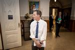 Justitsminister Nick Hækkerup (S) havde fire minutter til pressen, efter han i en time havde været i samråd om politiets ulovlige ageren i minkskandalen. Fejlen ligger entydigt hos politiet, fastslog han. Foto: Mads Claus Rasmussen/Ritzau Scanpix