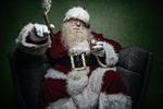 Julemanden er træt af fagforeninger og håndsprit - og mistænker Rudolf for at have fået corona. Foto: Unsplash