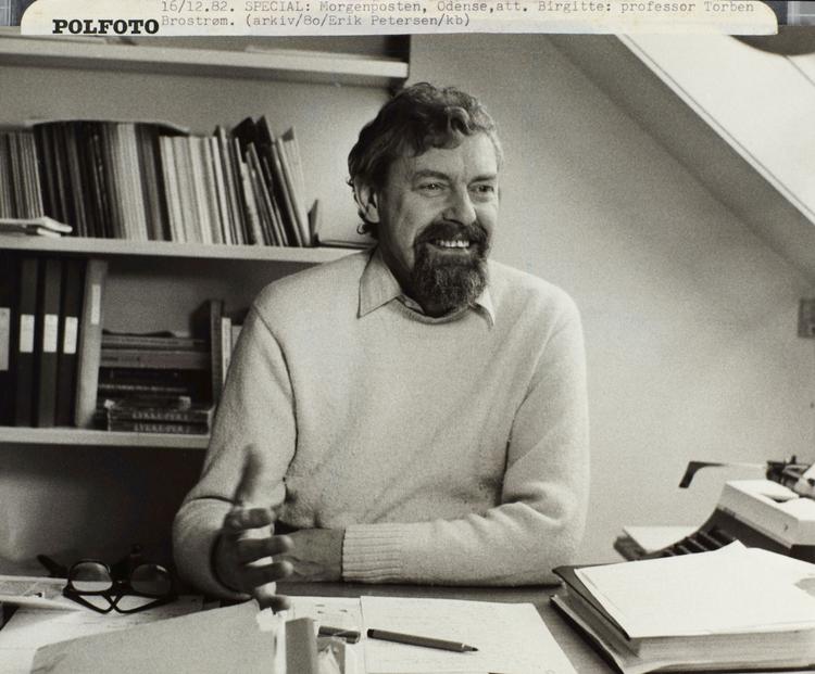 
Torben Brostrøm står som en af de store kritikere og erindringsforfattere i det 20. århundredes danske litteratur. Foto: Erik Petersen/POLFOTO