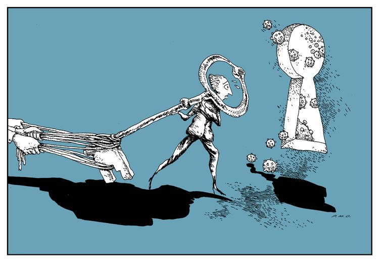 Arkivtegning Per Marquard Otzen