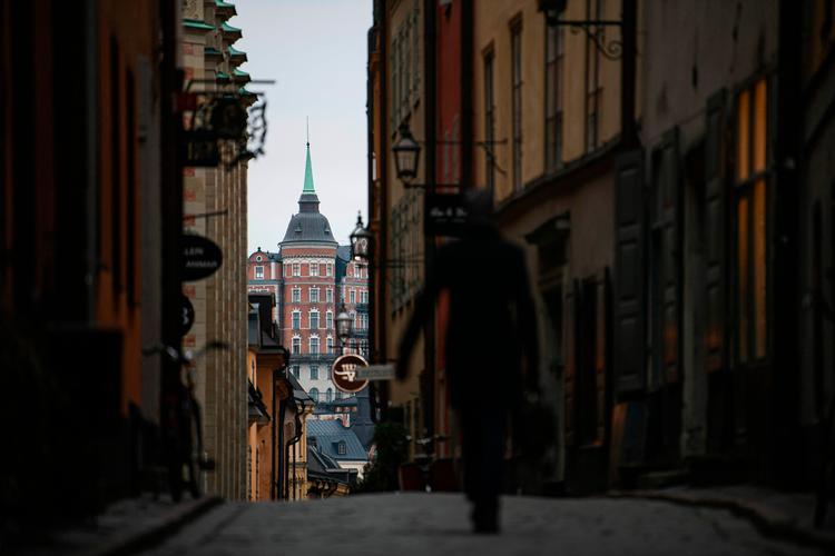 I november blev der sat en kedelig rekord i Sverige. Dødeligheden blandt ældre har  ikke været så høj i mange år, som den er nu.  Foto: Jonathan Nackstrand/Ritzau Scanpix
