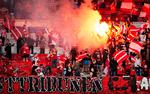 Sønderjyske vandt den danske poklafinale i sidste sæson, hvor AaB-fans havde svært ved at overholde de daværende coronarestriktioner.  Foto: Martin Lehmann/POLFOTO