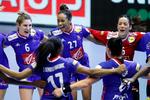 Med en sejr over Sverige var Frankrig videre til semifinalen, hvor de undgår skræmmende stærke Norge.  Foto: Jens Dresling/POLFOTO