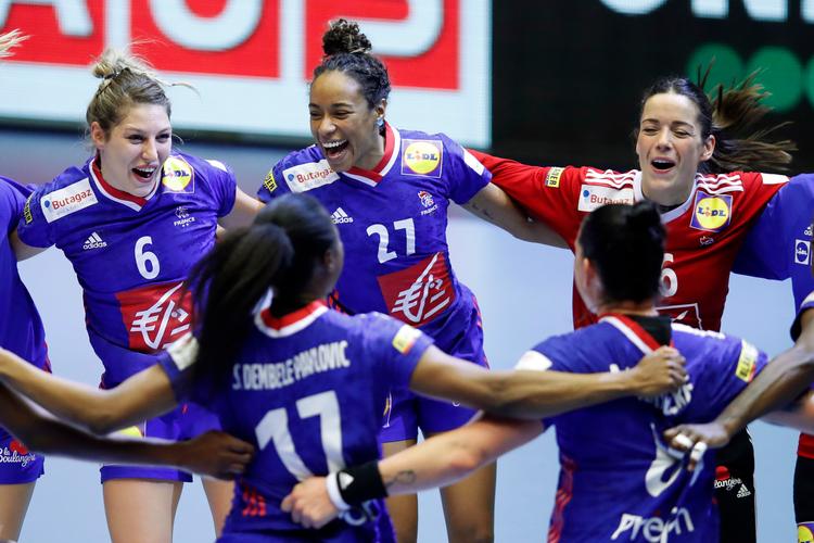 Med en sejr over Sverige var Frankrig videre til semifinalen, hvor de undgår skræmmende stærke Norge.  Foto: Jens Dresling/POLFOTO