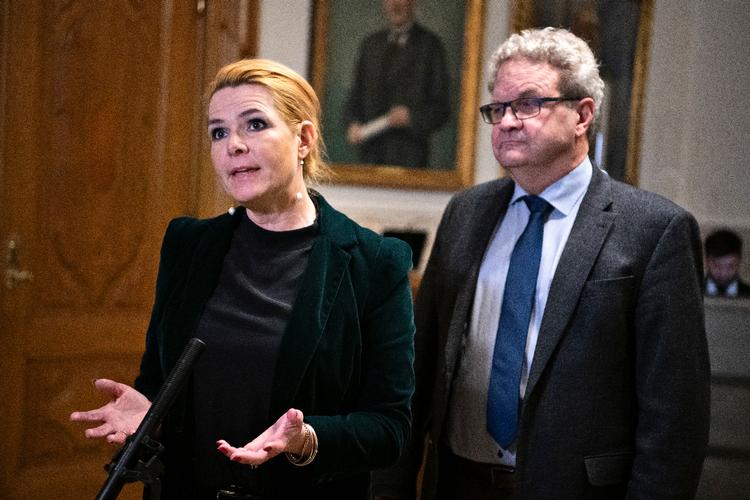 Venstre forlod forhandlingerne, før politiaftalen kom i hus.. Her ses næstformand Inger Støjberg. Foto: Nils Meilvang/Ritzau Scanpix