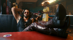Det heftigt kritiserede computerspil 'Cyberpunk 2077' har Keanu Reeves i en af hovedrollerne. Foto: Projekt Red