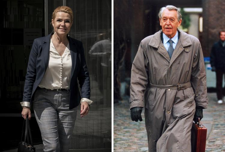 Der er flere ligheder mellem Støjberg-sagen og tamilsagen. Både Inger Støjberg (tv.) og tidl. justitsminister Erik Ninn-Hansen (th.) blev eksempelvis advaret af deres embedsmænd, inden en ulovlig praksis blev iværksat. Foto: Aleksander Klug / Ole Steen