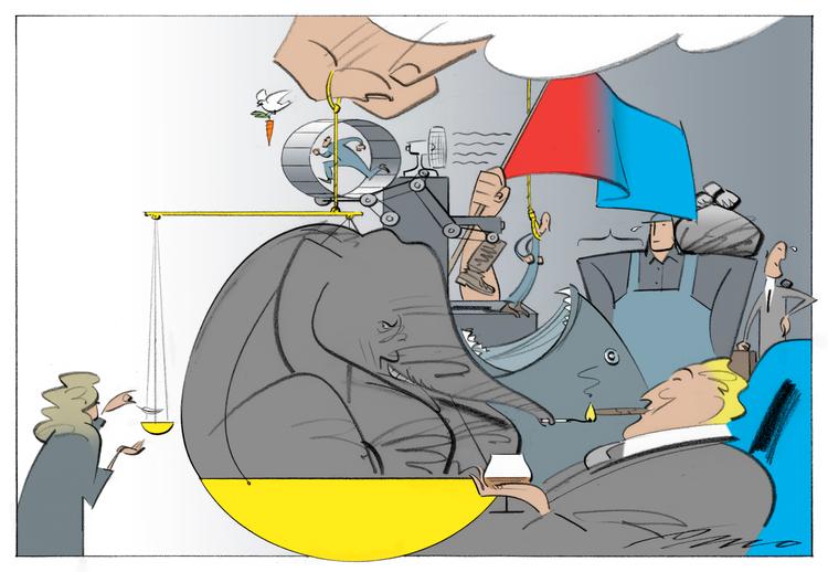 Arkivtegning Per Marquard Otzen