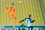 2-0-målet mod Parma viste Cristiano Ronaldos endnu en gang atletiske formåen, da han sprang højt og headede bolden i mål. Foto: Alberto Pizzoli/Ritzau Scanpix