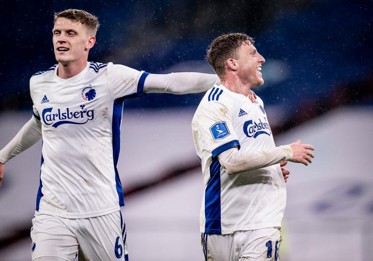 Efter lang tids besvær med at slå igennem er Pep Biel ved at folde sit talent ud i FCK. Søndag scorede spanieren et flot mål mod OB. Foto: Liselotte Sabroe/Ritzau Scanpix