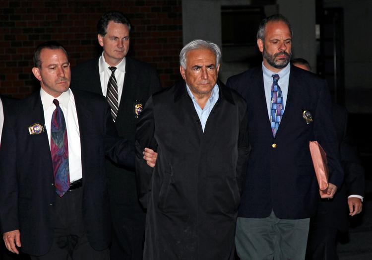 Dominique Strauss-Kahn blev anholdt i New York i 2011, anklaget for voldtægtsforsøg og seksuelt overgreb på en stuepige på et luksushotel. Arkivfoto Craig Ruttle/Ritzau Scanpix
