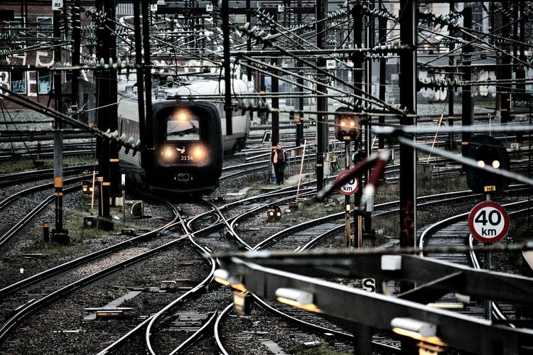 Der blev gået til stålet, da der i 2018 udbrød konflikt mellem DSB's ledelse og togførere og lokomotivførere. De ansatte protesterede voldsomt mod forringelser af deres arbejdsvilkår, og de var i deres gode ret til at bruge en meget direkte tone, fastslår Folketingets Ombudsmand. Arkivfoto. Foto: Joachim Adrian/POLFOTO