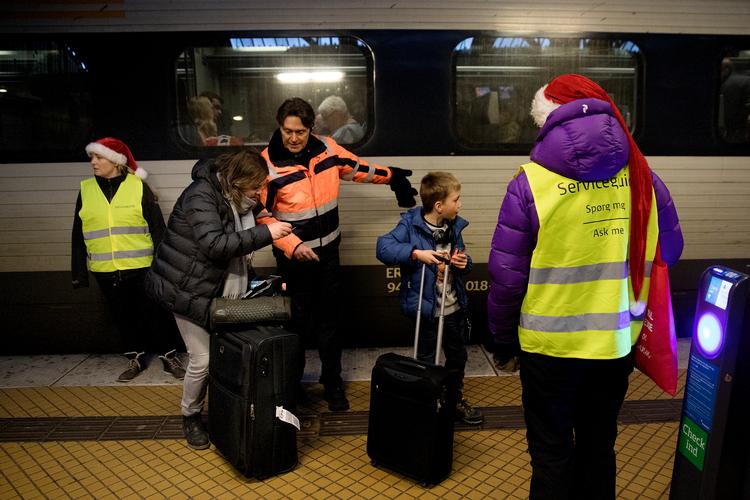 Hvor finder jeg vogn 92? Tidligere år  Foto: Finn Frandsen/POLFOTO