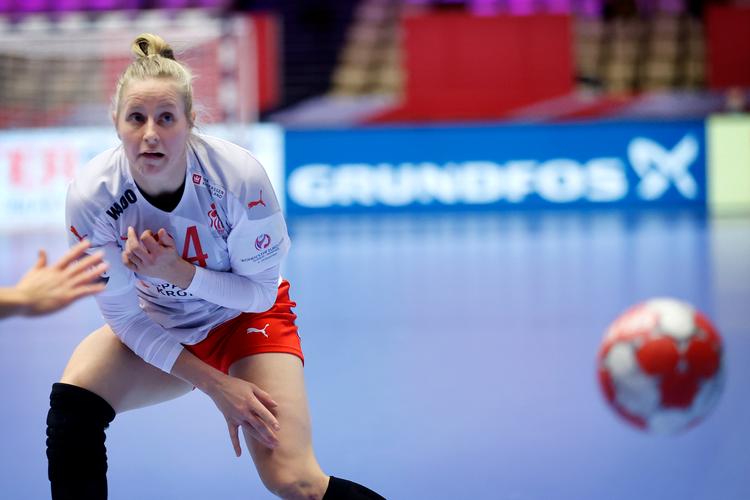 Mia Rej leverede for nylig en stor indsats ved håndbold-EM på dansk grund. Foto: Jens Dresling/POLFOTO