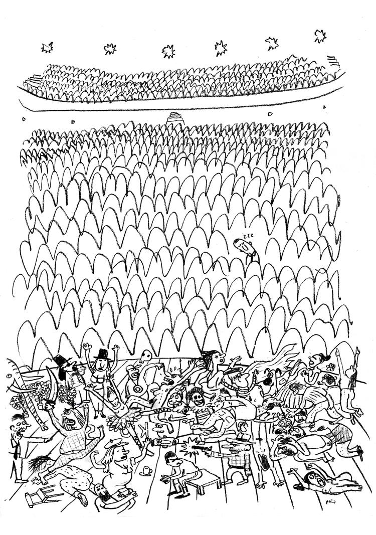 Arkivtegning Philip Ytournel