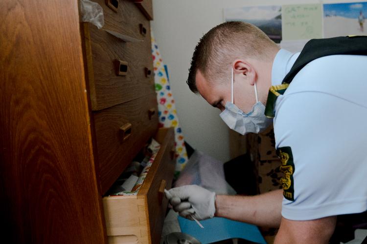 Politiets forebyggende arbejde har båret frugt, mener politichef Henrik Sønderby, efter nye tal viser, at antallet af indrbud er faldet markant.  Foto: Andreas Merrald/POLFOTO