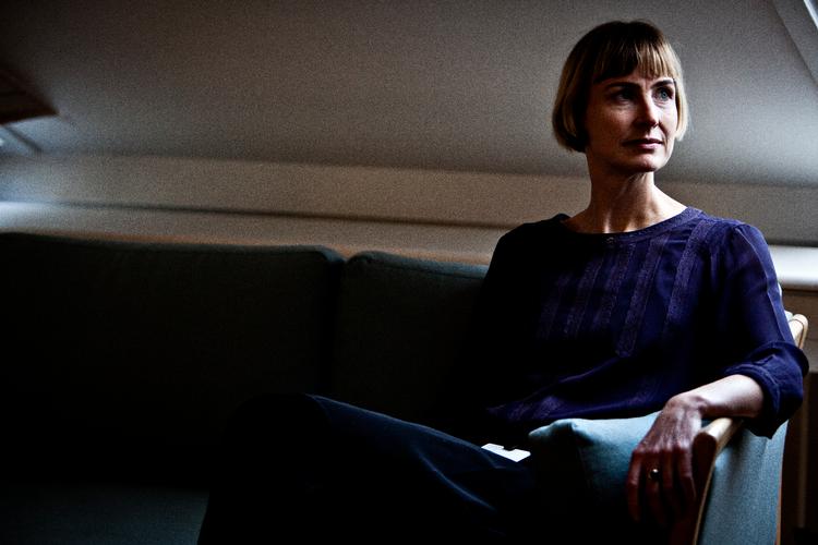 Tyra Grove Krause, afdelingschef i Statens Serum Institut, siger, at vi alle kan gøre vores til at begrænse dødeligheden som følge af coronaepidemien. Foto: Marcus Trappaud Bjørn/POLFOTO