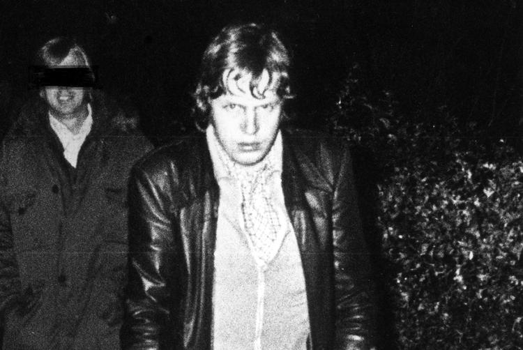 Mogens "Nivå" Pedersen fotograferet i 1979, da han efter flere måneders observation blev arresteret i Helsingør og sigtet i Danmarks hidtil største narkosag. Et år og 11 dage efter arrastationen faldt dommen, 8 års fængsel for indsmuling og salg af hård narkotika.    Foto: Jan Unger/POLFOTO