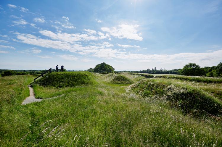 Det historiske Danevirke Museum, der ligger i Sydslesvig omkring 40 kilometer fra grænsen, skal rives ned og erstattes af et nyt museum. Arkivfoto Morten Langkilde