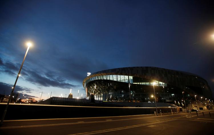 30. december skulle dette stadion i London have lagt bane til Premier League-kampen mellem Tottenham og Fulham, men den blev udskudt på grund af coronaudbrud hos gæsterne fra Fulham. Foto: Matthew Childs/Ritzau Scanpix