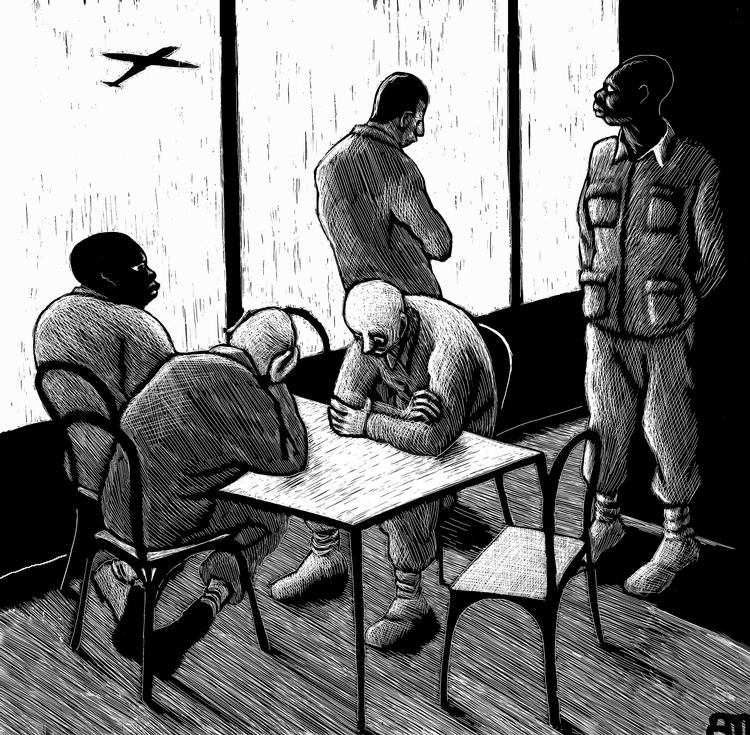 Arkivtegning Anne-marie Steen Petersen