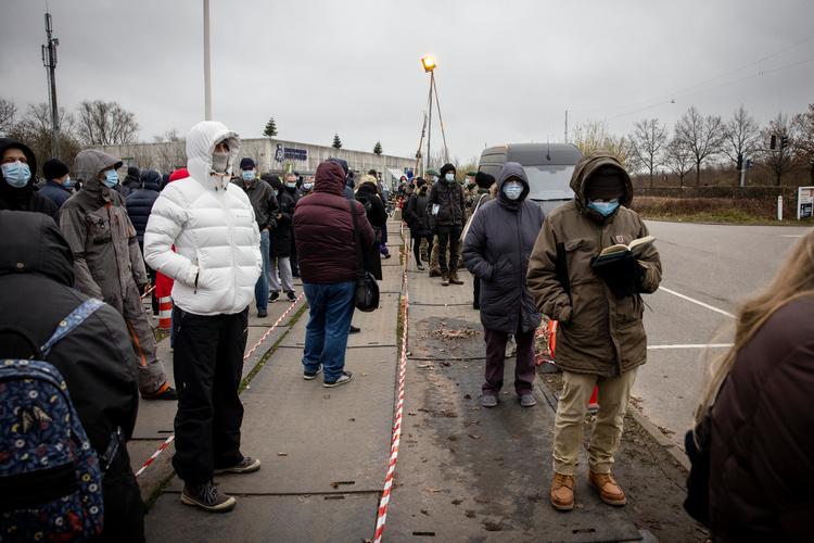 Lyntest hos Falck i Hvidovre 15. december.  Foto: Jesper Houborg/POLFOTO