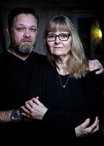 Marianne og Tommy Sørensens datter har forsøgt at tage sit eget liv mere end 20 gange. Tommy Sørensen husker samtaler, hvor han som politimanden i en amerikansk film, forhandler med en, som er ved at hoppe fra en afsats.  Foto: Martin Lehmann