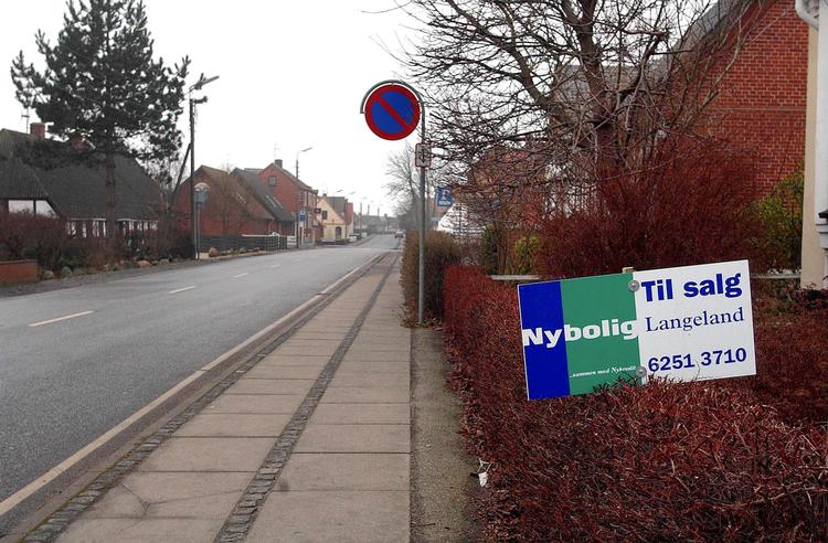     Der er knap 22 procent færre huse til salg end for et år siden, viser tal. Det er det største fald siden 2010. Foto: Carsten Andreasen/POLFOTO