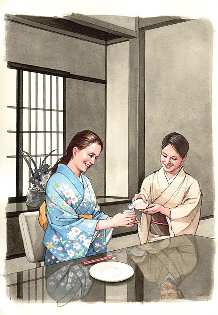 Tegning:  Masao Yamazaki