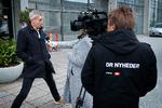 TV 2's hovedtillidsmand Lennart Sten har fået et drag over nakken i en mail, underskrevet af 155 TV 2-ansatte, efter at han har givet udtryk for, at han støtter beslutningen om at standse arbejdet med TV 2's dokumentar om sexisme på stationen. Han er klar til at forlade posten, hvis der ikke længere er tillid til ham blandt medarbejderne, har han sagt til Politiken.  Foto: Jens Dresling/POLFOTO