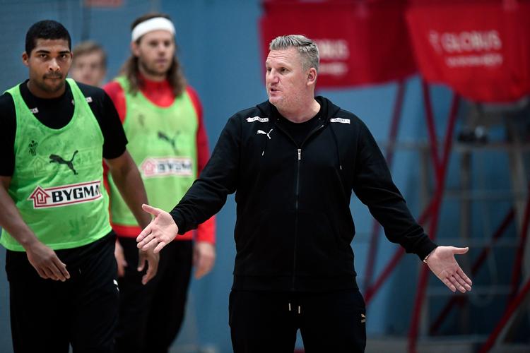 Nikolaj Jacobsen og landsholdet tester i aften mod Norge i en reprise af VM-finalen 2019.  Foto: Lars Poulsen