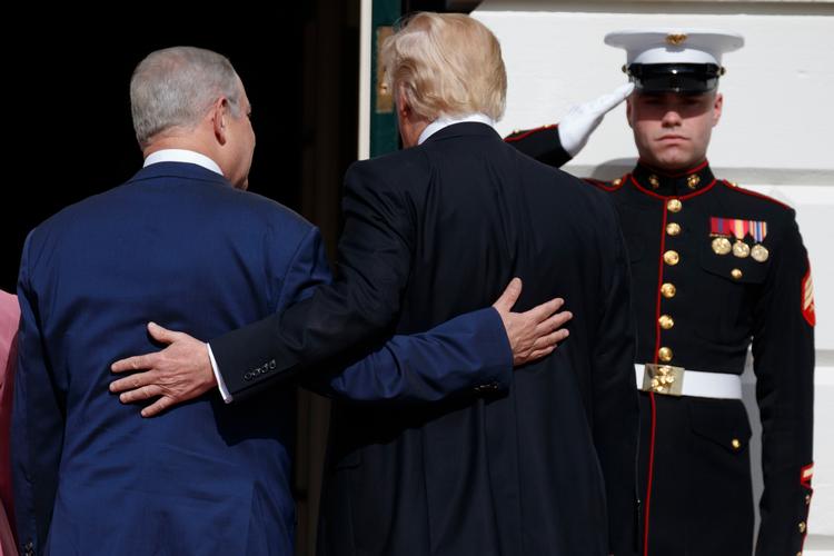 Så gode venner har de været - Trump og Netanyahu  Foto: Evan Vucci/AP