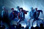 På billedet ses den succesfulde sydkoreansk drengegruppe BTS. De debuterede i 2013, og er siden blevet den største K-pop gruppe nogensinde, med en af de største fanbaser, både nationalt og internationalt. Tv-showet, som Ivanov deltog i, ville skabe et tilsvarende boyband. Foto: Matt Sayles/Ritzau Scanpix