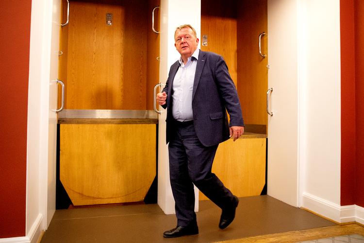 Fra de hektiske dage i sommeren 2019, hvor Lars Løkke Rasmussen mistede sin formandsplads. Foto: Finn Frandsen/POLFOTO