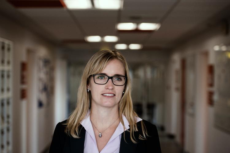 Esbjergenseren Stephanie Lose ligner en himmelstormer. I 2015 blev hun regionsformand, i 2018 formand for Danske Regioner, og om få uger bliver hun med al sandsynlighed næstformand i Venstre. Foto: Morten Lau-nielsen